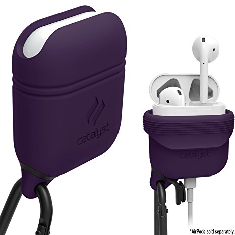 Catalyst Waterproof Shock Resistant Case for Apple Air Pod (Deep Plum)