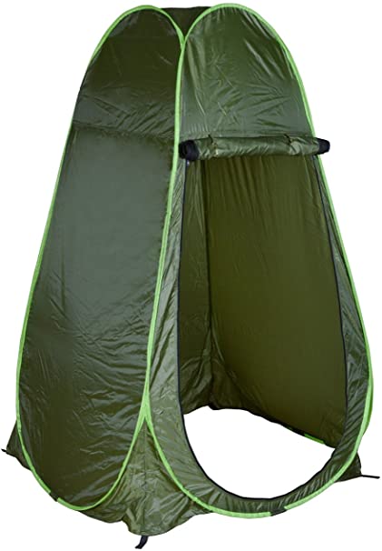 TMS?Portable Green Outdoor Pop Up Tent Camping Shower Privacy Toilet Changing Room by T-Motorsports