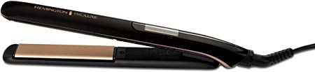 Remington S9100B Proluxe Ceramic Hair Straighteners with Pro  Low Temperature Protective Setting and Luxury Storage Pouch, Midnight Edition (Amazon Exclusive)