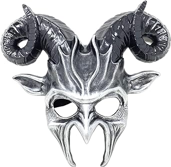 STORM BUY] Ram Goat Series Face Masquerade Animal Devil Mask Costume Halloween Horror Demon