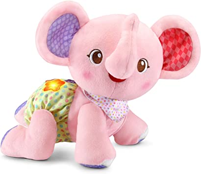 VTech Explore and Crawl Elephant, Pink