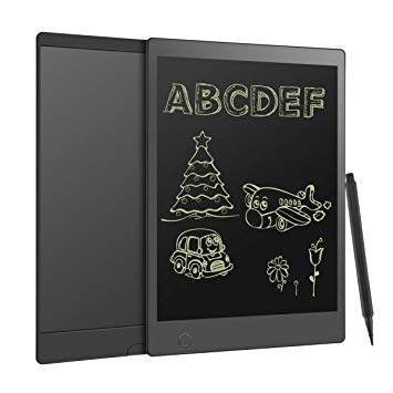 HopCentury 10.5 Inch LCD Writing Tablet Electronic Drawing Board Whiteboard Bulletin Board Pad - Black