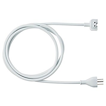 Tesha 6ft Power Adapter Extension Wall Cord Cable for Apple Mac Ibook Macbook Pro Us Plug