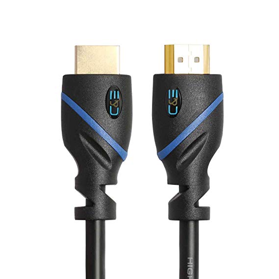 C&E High Speed HDMI Cable with Ethernet Supports 3D and Audio Return [Latest Version] 15 Feet, CNE58567