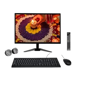 (Refurbished) Lenovo ThinkCentre 19" HD All-in-One Desktop Computer Set (Intel Core i5 4th Gen| 16 GB RAM| 256 GB SSD| 19" HD LED Monitor| KB & Mouse| Speakers| WiFi| Windows 10 Pro| MS Office)