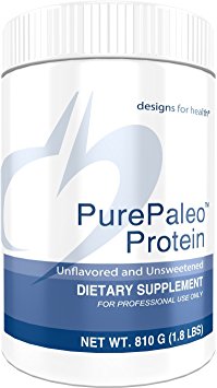 Designs for Health - PurePaleo Protein Unflavored - 26g High Concentrate HydroBEEF Bone Broth Protein Powder, 810 Grams