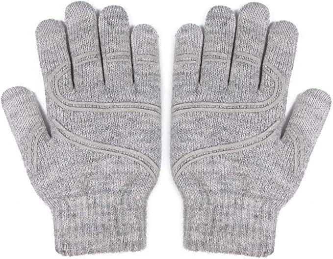 Moshi Digits Winter Touchscreen Gloves, Warm Knit Gloves with 3 Size:S/M/L