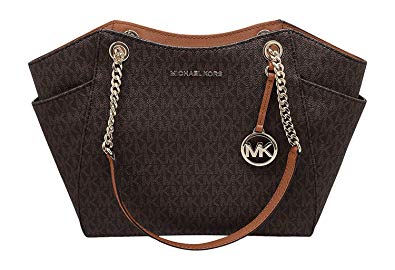 Michael Kors Women's Jet Set Travel Large Chain Shoulder Tote