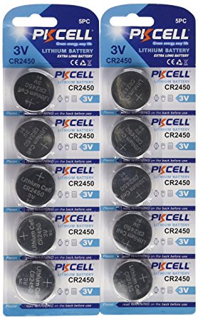BlueDot Trading CR2450 Lithium Cell Battery, 10 Count