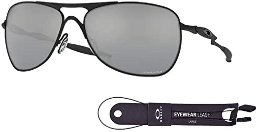 Oakley Crosshair OO4060 Square Sunglasses for Men   BUNDLE with Oakley Accessory Leash Kit