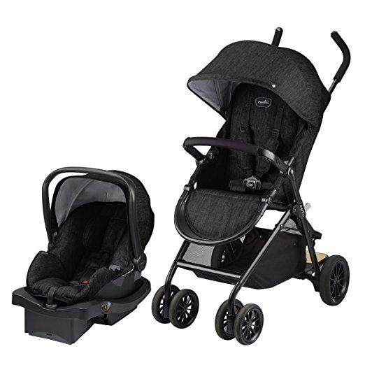 Evenflo Sibby Travel System, Charcoal