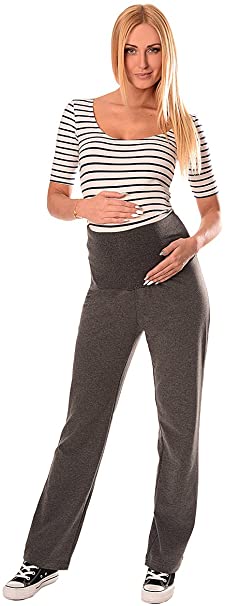 Purpless Maternity Wide Leg Yoga Lounge Gym Pregnancy Trousers Over Bump Belly Support for Pregnant Women 1300
