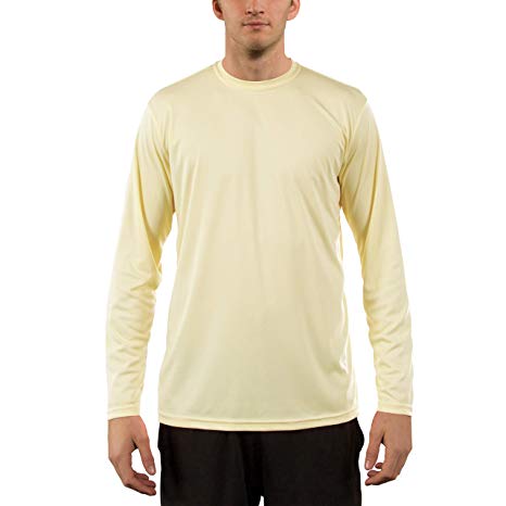 Vapor Apparel Men's UPF 50  UV Sun Protection Performance Long Sleeve T-Shirt