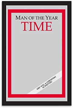 Man of the Year Time Magazine Mirror from The Big Lebowski (9"x13")
