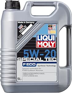 LIQUI MOLY Special Tec F ECO 5W-20 | 5 L | Olio motore per tecnologia di sintesi | SKU: 3841