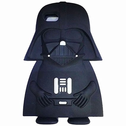 iphone 5S case,iphone 5C case,Star Wars Case,Mingfung 3D Darth Vader Collector soft silicone cover case for iPhone 5/5S/5C