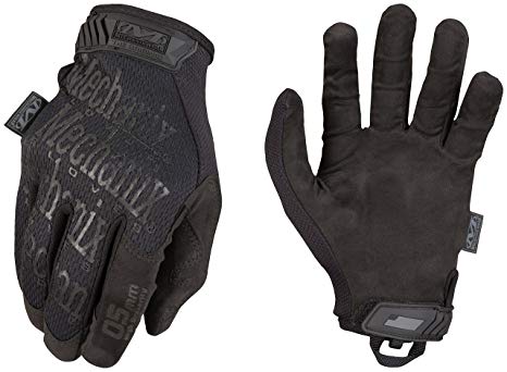 Mechanix Wear - Original 0.5mm High Dexterity Covert Tactical Gloves (Small, Black)