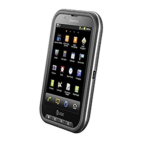 Pantech Pocket P9060 Unlocked GSM Phone with Android 2.3 OS, Touchscreen, 5MP Camera, Video, GPS, Wi-Fi, SNS integration, MP3/MP4 Player and microSD Slot - Gray