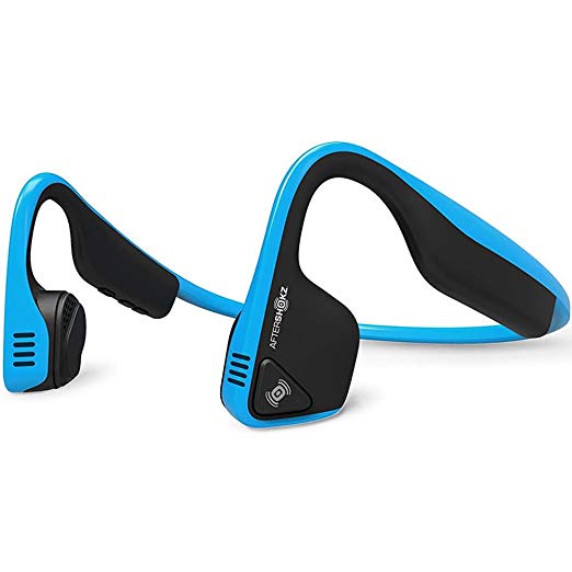 Aftershokz Trekz Titanium Open-Ear Wireless Stereo Headphones (Blue)