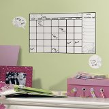 ROOMMATES RMK1556SCS Dry Erase Calendar Peel and Stick Wall Decal