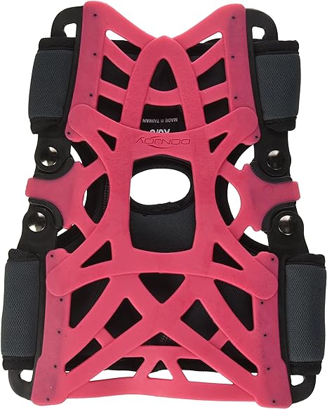 DonJoy Reaction Web Knee Support Brace with Compression Undersleeve: Pink, X-Small/Small