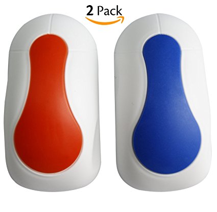 Leyaron 2 Pack Magnetic Whiteboard Eraser in Mouse Shape for Dry Erase Pens and Markers - Lifetime Guarantee