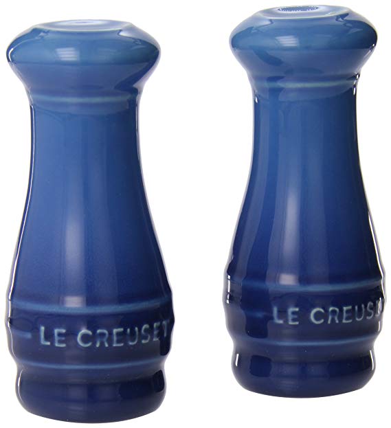 Le Creuset PG1102-0459 Stoneware Salt and Pepper Shakers, Marseille