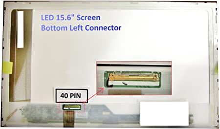 Toshiba SATELLITE C55-B5270 Laptop Screen 15.6 LED BOTTOM LEFT WXGA HD