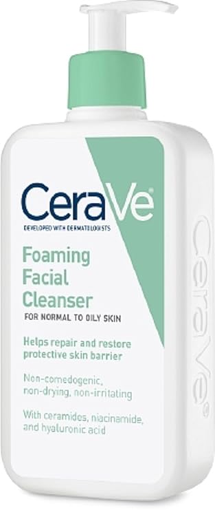 Cerave Foam Face Cleanser Size 12z