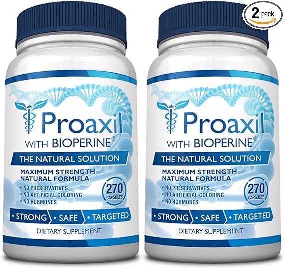 Consumer Health® Proaxil - 540 Capsules - Support Prostate Health - Zinc, Saw Palmetto, Bioperine®, and Beta Sitosterol - Vegan Friendly, Made in USA - 6 Month Supply