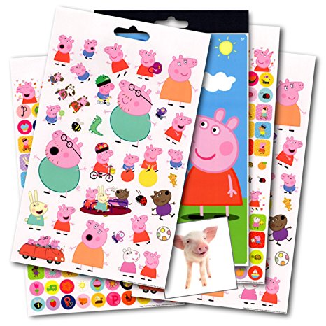 Stickerland Peppa Pig Stickers with Bonus Reward Sticker, Pack of 295