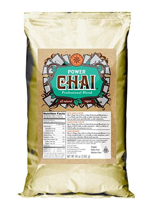 David Rio Power Chai with Matcha, 48 Ounce (Pack of 1)