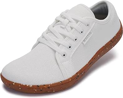 WHITIN Men's Wide Minimalist Barefoot Sneakers | Zero Drop Sole | Optimal Relaxation