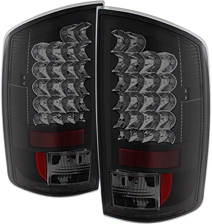 Spyder Auto ALT-YD-DRAM02-LED-BSM Dodge Ram LED Tail Light Black Smoke
