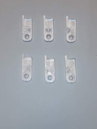 Clear Toggle Switch Plate Cover Guard Keeps Light Switch ON or Off Protects Your Lights or Circuits from Accidentally Being Turned on or Off. (6 Pack)