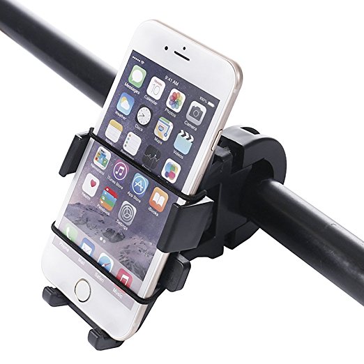FAVOLCANO Universal Bike Adjustable Bicycle & Motorcycle Phone mount Holder Cradle for iPhone 7 7s 6 6s Plus 4 4s 5 5s Samsung Galaxy S4 S5 S6 S7 Note 4 5 nexus 6p