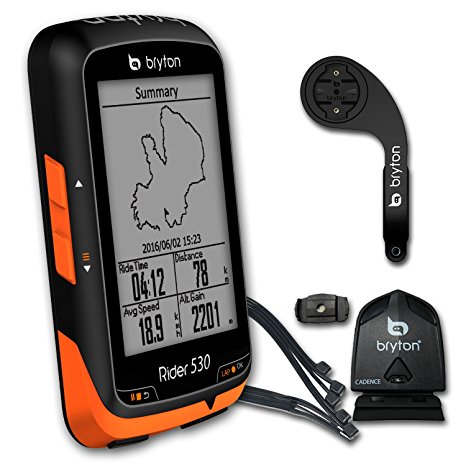 Bryton rider 530 gps cheap cycling computer