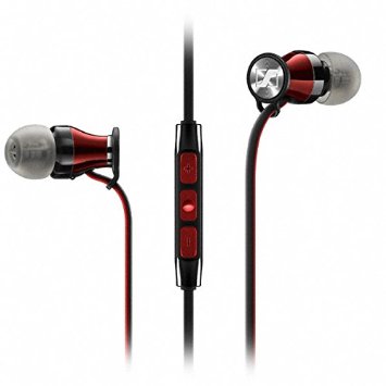 Sennheiser M2IEi Momentum In Ear Headphones for Apple iPhone - Red
