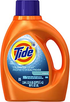 Tide Coldwater Clean Fresh Scent High Efficiency Liquid Laundry Detergent, 2.04 L (44 Loads)