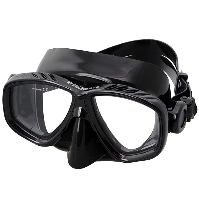 Promate RX Prescription Snorkeling Mask with Nearsight Optical Corrective Lens-1.0 to 10.0