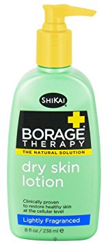 ShiKai Borage Natural Therapy Dry Skin Lotion, Lightly Fragranced Formula, 8 Ounce