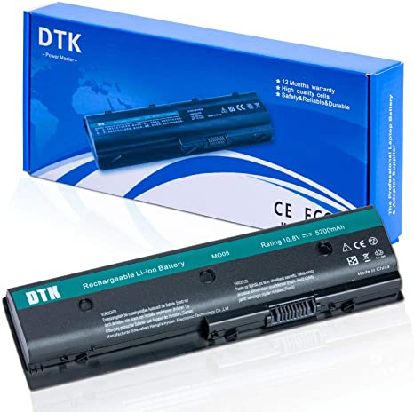 DTK MO06 MO09 671731-001 Laptop Battery Replacement for HP Pavilion DV4-5000 DV6-7000 DV7-7000 Envy DV4-5200 DV6-7200 M6-1100 Series Notebook [10.8V 4400MAH]