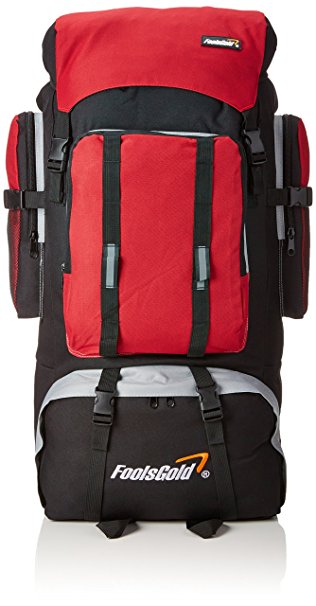Extra Large Hiking Travel Backpack Camping Rucksack Top and Bottom Loading.
