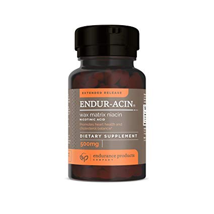 ENDUR-ACIN Niacin Low-Flushing Extended Release, 500 mg, 100 Tabs