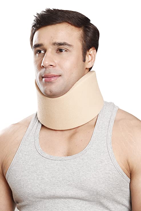 Tynor Cervical Collar With Firm Density (Immobilzation, Quick Relief)-Medium