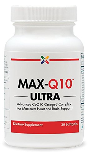 Stop Aging Now MAX-Q10 ULTRA CoQ10 Complex, 1-Pack (30 softgels)