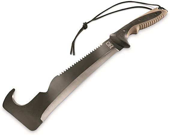 HQ Issue Trail Cutter Machete with Sheath, Survival Knife, Bushcraft Knife
