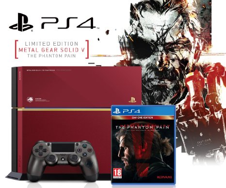 Console PS4 500 GB Limited Edition Metal Gear Solid V : The Phantom Pain European Version