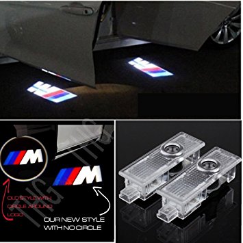 Excellent 4 Pieces of Car Door LED Logo Step Lights Welcome Lights Shadow Projector for BMW