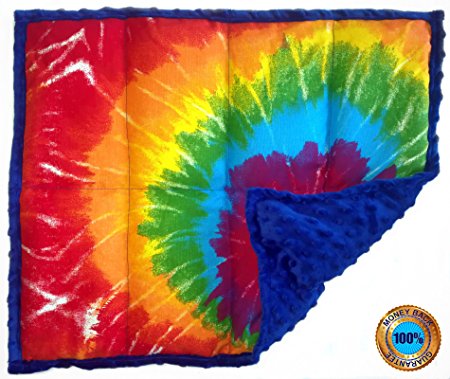 Weighted Sensory Lap Pads - from 3 to 12 lbs & More than 10 Designs (3 lbs, Feeling Groovy)
